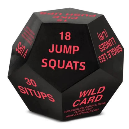 Fitness Game Dice PU Foam 12 Sides Rounded Numbers Diceenjoy New Exercise Methods Anywhere Add Surprise Fun to Fitness Routine